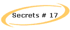 Secrets # 17